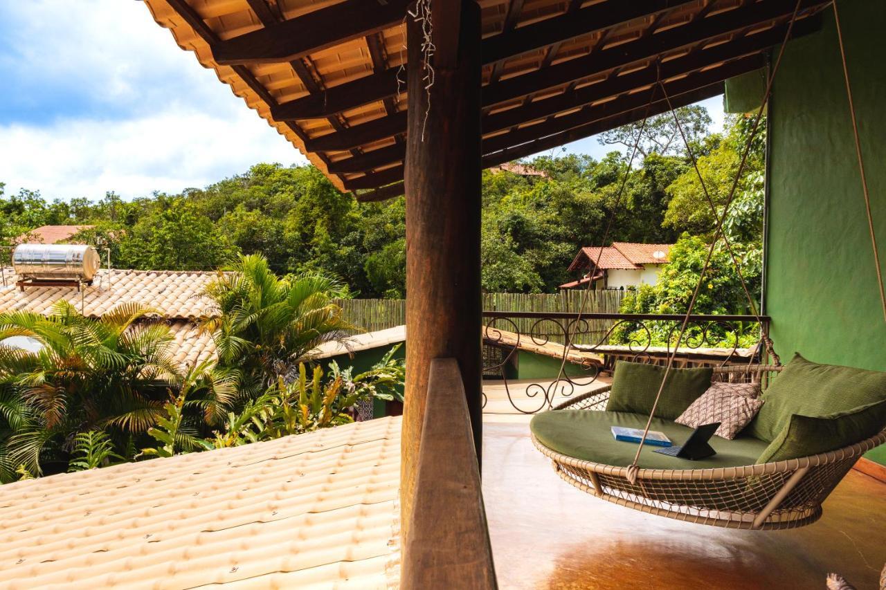 Alto Paraíso de Goiás Casa Da Lua Pousada מראה חיצוני תמונה