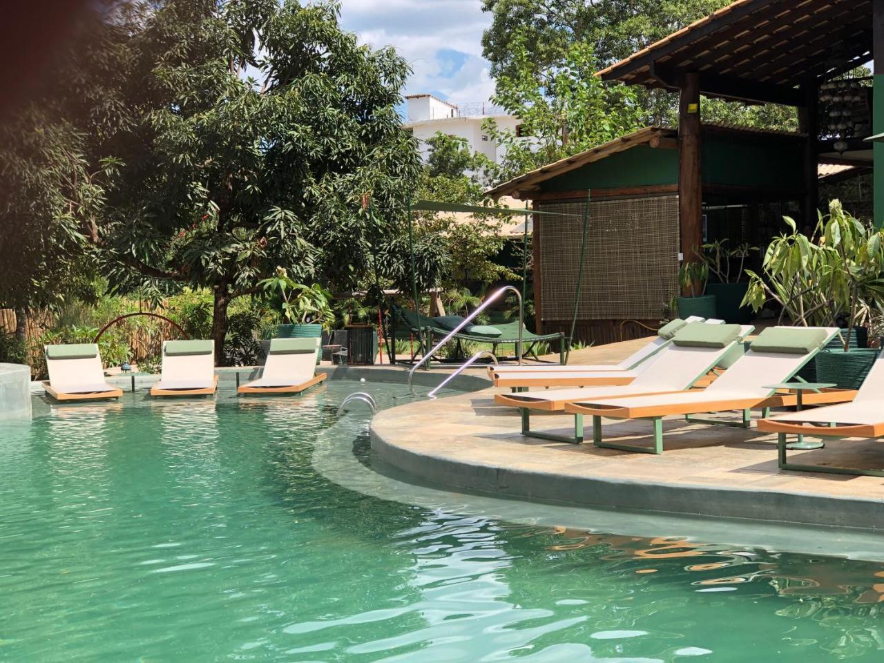 Alto Paraíso de Goiás Casa Da Lua Pousada מראה חיצוני תמונה